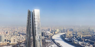 Russia Tower by Foster and Partners