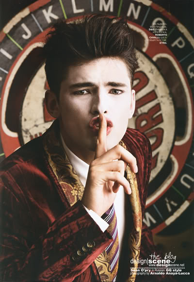 Sean O’pry in Russian GQ by Arnaldo Anaya Luca