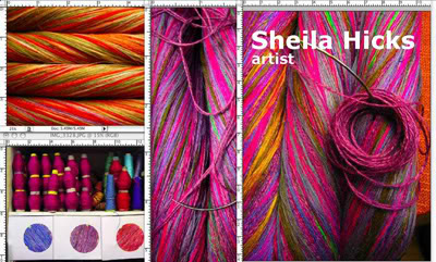Sheila Hicks the fiber Artist