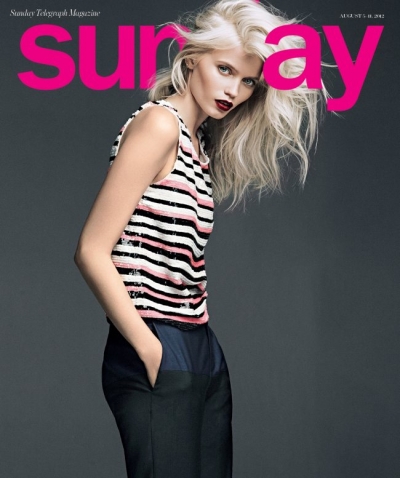Abbey Lee Kershaw for Sunday August 2012