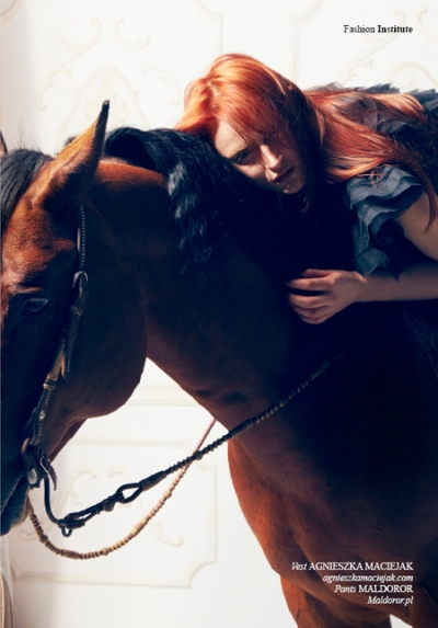 Off to the Races by Agnieszka Wojtu? for Institute Magazine