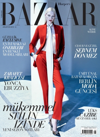 Aline Weber for Harper’s Bazaar Turkey August 2012