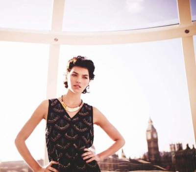 Arizona Muse by Ben Morris for Vogue UK