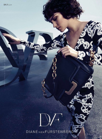 Arizona Muse for Diane Von Furstenberg Fall Winter 2012.13
