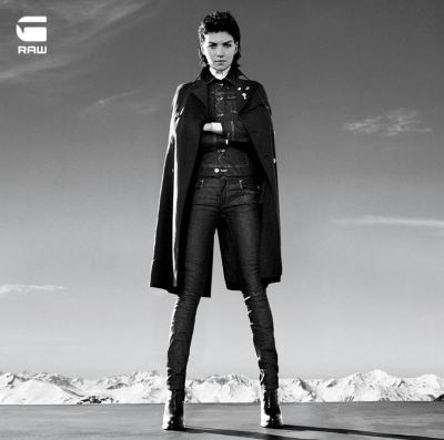 Arizona Muse for G-Star Raw Fall Winter 2012.13