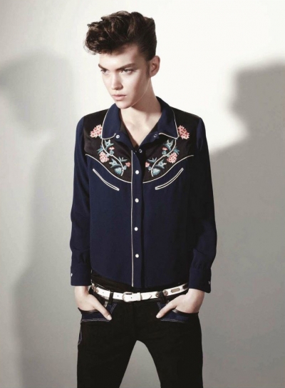 Arizona Muse for Isabel Marant Fall Winter 2012.13