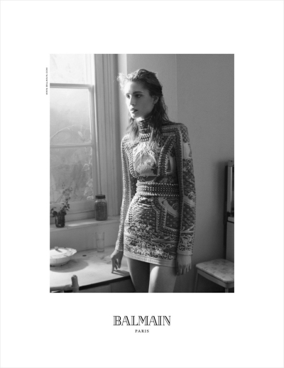 Clément Chabernaud & Nadja Bender for Balmain Fall Winter 2012.13