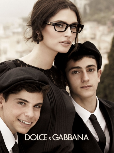 Bianca Balti for Dolce & Gabbana Eyewear by Giampaolo Sgura
