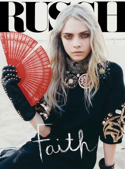 Cara Delevingne for Russh August September 2012