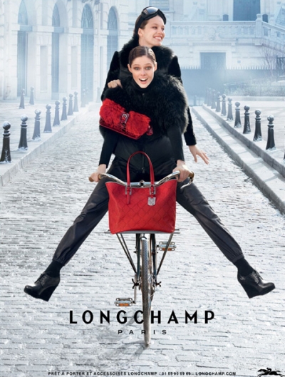 Coco Rocha & Emily Didonato for Longchamp Fall Winter 2012.13
