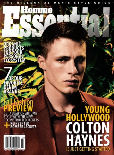 Colton Haynes by Matthew Lyn for Essential Homme