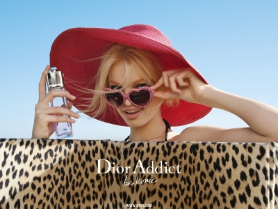Daphne Groeneveld for Dior Addict Fragrance