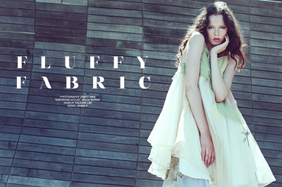 Fluffy Fabric by Zantz Han for Design Scene