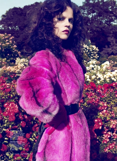 Egle Tvirbutaite by David Roemer for Marie Claire