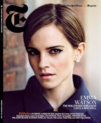 Emma Watson for The New York Times T Style Fall 2012