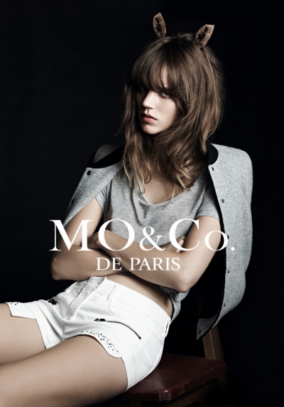 Freja Beha Erichsen for MO&Co Fall Winter 2012.13
