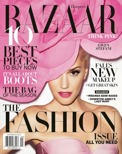 Gwen Stefani for Harper’s Bazaar September 2012