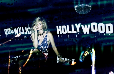 Heidi Klum Singing for Hunger Magazine