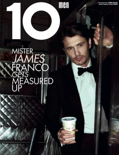 James Franco in Gucci for 10 Men Summer Autumn 2012