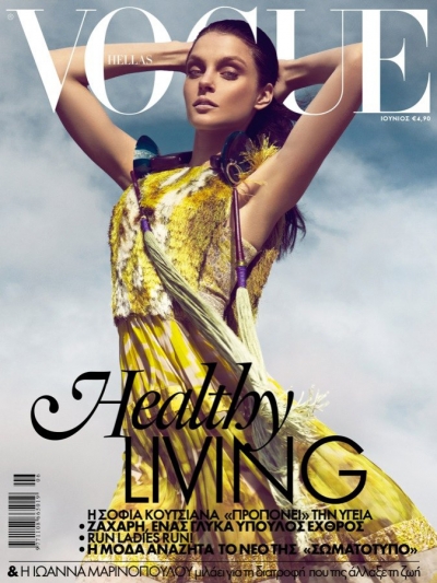 Jessica Stam for Vogue Hellas June 2012