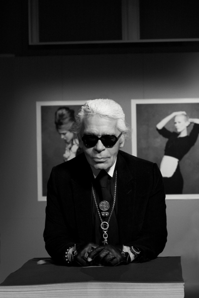 Karl Lagerfeld by Eric Guillemain for Vogue Nippon