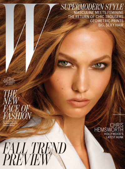 Karlie Kloss by Steven Meisel for W Magazine