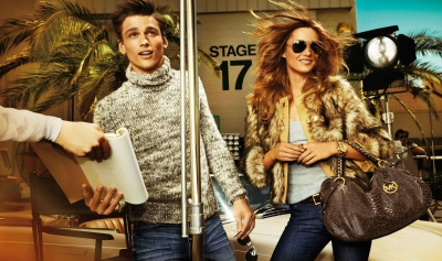 Karmen Pedaru & Simon Nessman for Michael Kors Fall Winter 2012.13