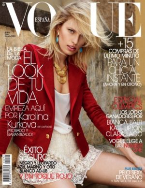 Karolina Kurkova for Vogue Spain July 2012