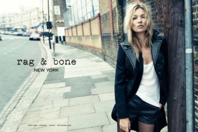 Kate Moss by Craig McDean for Rag & Bone