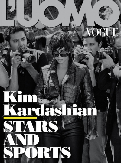 Kim Kardashian for L'Uomo Vogue
