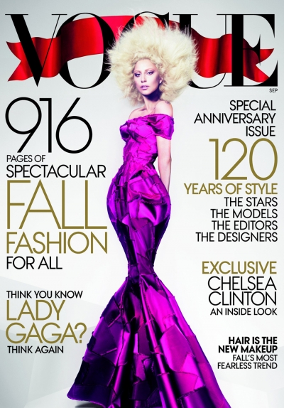 Lady Gaga for Vogue US September 2012