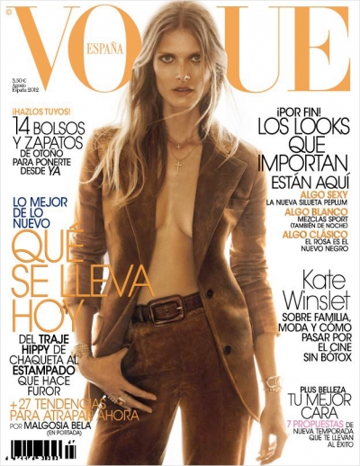 Malgosia Bela for Vogue Spain August 2012