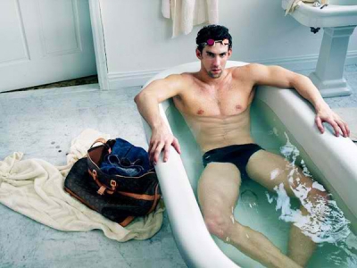 Michael Phelps for Louis Vuitton