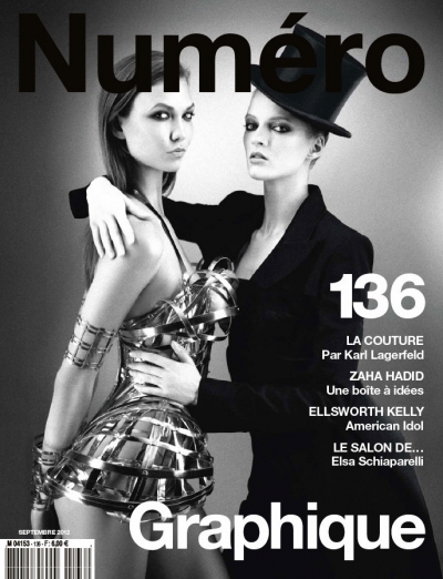 Numéro September 2012 by Karl Lagerfeld
