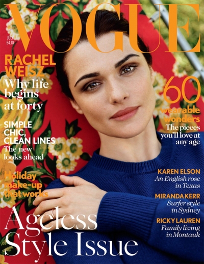 Rachel Weisz for Vogue UK July 2012