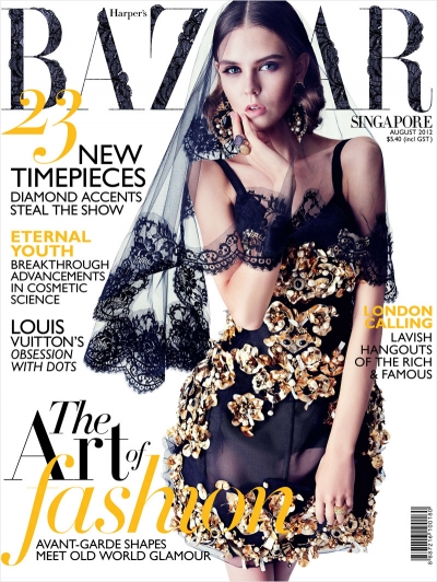 Sasha B by Gan for Harper’s Bazaar Singapore