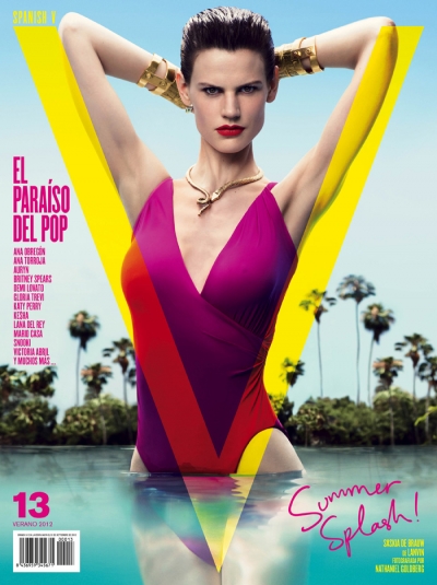 Saskia De Brauw for V Spain Summer 2012