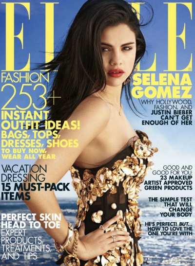 Selena Gomez in Dolce & Gabbana for American Elle