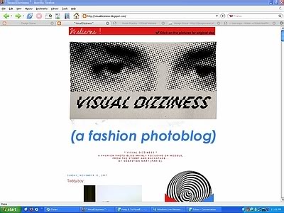 Visual dizziness: a fashion photo blog