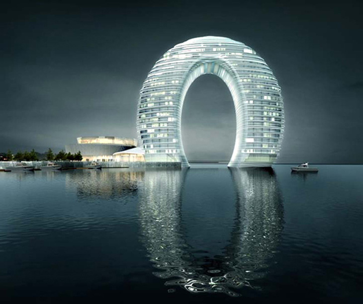 Sheraton Huzhou Hot Spring Resort by MAD Architects