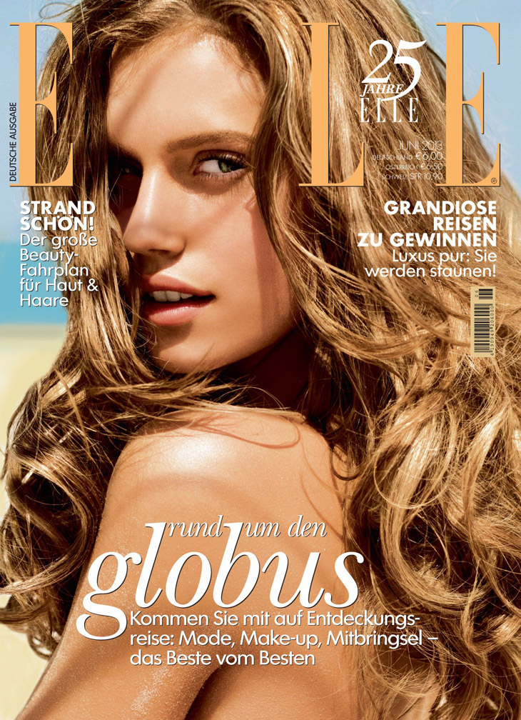 Cato van Ee for Elle Germany June 2013