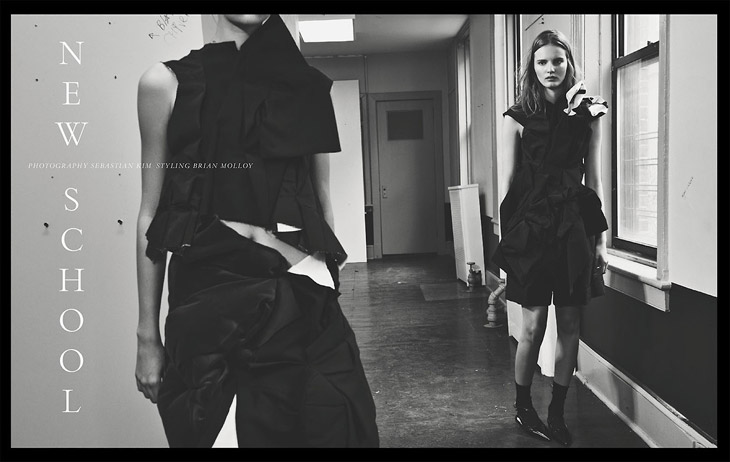 Tilda Lindstam & Antonina Vasylchenko for Intermission by Sebastian Kim