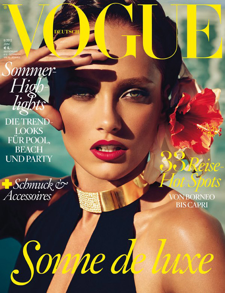 Karmen Pedaru Is Vogue Germany's June 2013 Covergirl