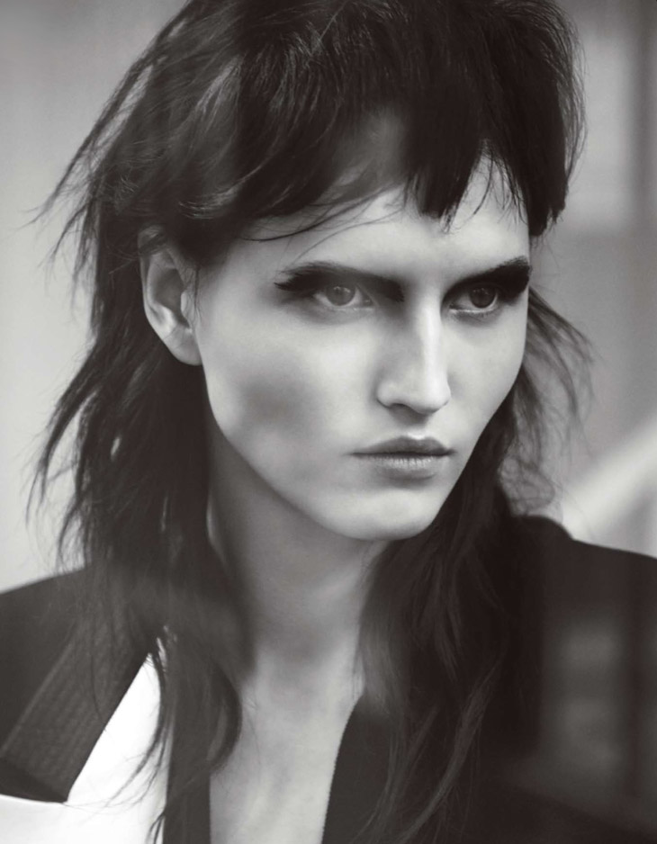 Katlin Aas by Carlotta Manaigo for Numero China