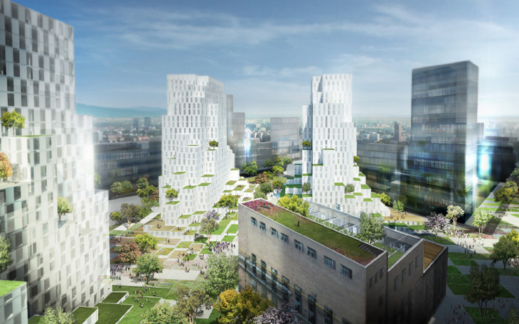 JDS Architects Design For Bratislava Culenova New City Center