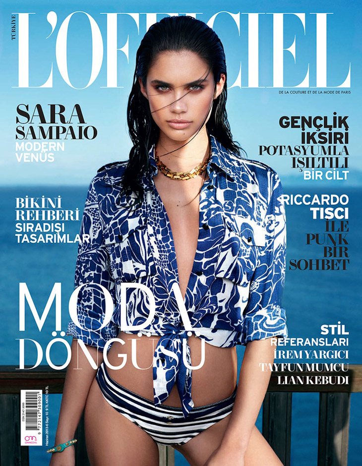 Sara Sampaio for L’Officiel Turkey