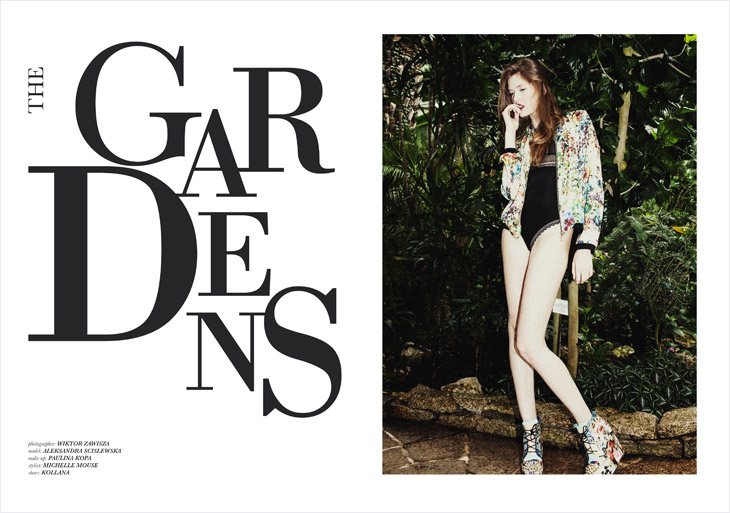 Gardens by Wiktor Zawisza featuring Aleksandra Scislewska