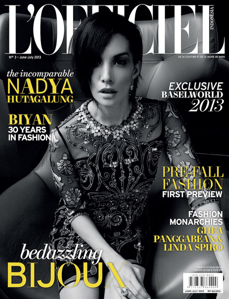 Nadya Hutagalung by Hilarius Jason for L’Officiel Indonesia