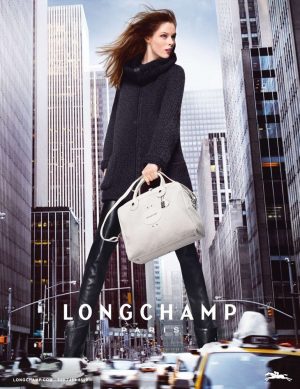 Coco Rocha for Longchamp Fall Winter 2013