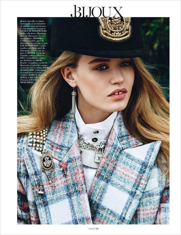 Georgia May Jagger For Vogue Paris Georgia May Jagger For Vogue Paris